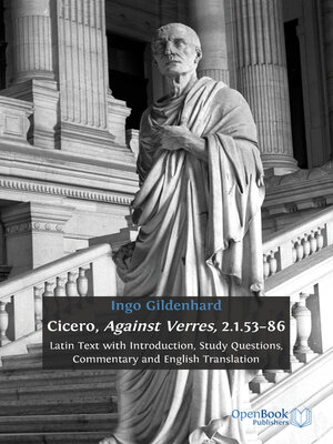 cover image of Cicero, Against Verres, 2.1.53–86